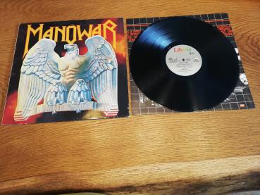 Manowar Battle Hymns 1982 Liberty EMI 1C 038157630 1 Europäische Pressung VG/VG+